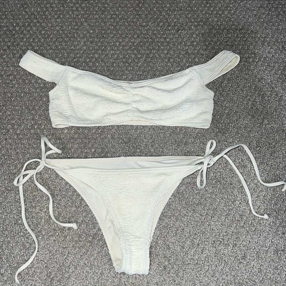 L Space Two Piece Bikini in White